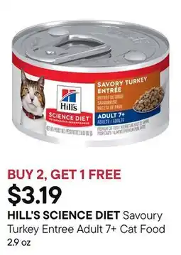 Petvalu Savoury Turkey Entree Adult 7+ Cat Food offer