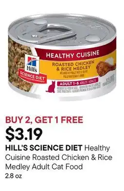 Petvalu Healthy Cuisine Roasted Chicken & Rice Medley Adult Cat Food offer