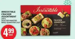 Food Basics IRRESISTIBLE CRACKER ASSORTMENT offer