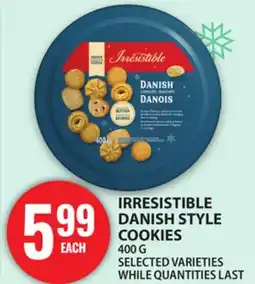 Food Basics IRRESISTIBLE DANISH STYLE COOKIES offer