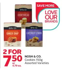 Rexall NOSH & CO. Cookies offer