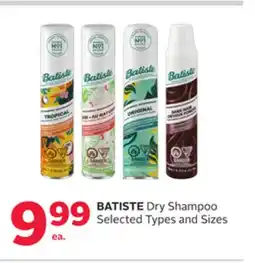 Rexall BATISTE Dry Shampoo offer