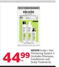 Rexall NIOXIN Scalp + Hair Thickening System 2 offer