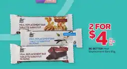 Rexall BE BETTER Meal Replacement Bars offer