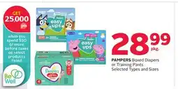 Rexall PAMPERS Boxed Diapers or Training Pants offer