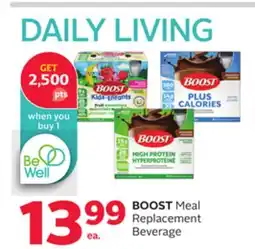 Rexall BOOST Meal Replacement Beverage offer