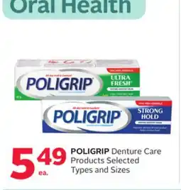 Rexall POLIGRIP Denture Care Products offer