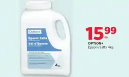 Rexall OPTION+ Epsom Salts offer