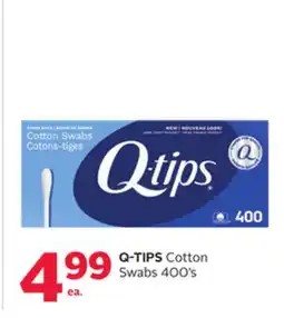 Rexall Q-TIPS Cotton Swabs offer