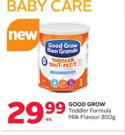 Rexall GOOD GROW Toddler Formula Milk Flavour offer