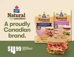 Chalo FreshCo Maple Leaf Natural Selections Sliced Deli Meats 175 g offer