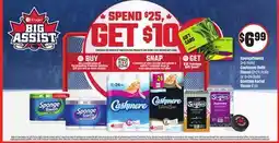 Chalo FreshCo SpongeTowels 3 = 6 Rolls Cashmere Bath Tissue 12 = 24 Rolls or 8 = 24 Rolls Scotties Facial 6 pk offer