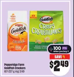 Chalo FreshCo Pepperidge Farm Goldfish Crackers 167-227 g offer