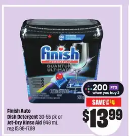 Chalo FreshCo Finish Auto Dish Detergent 30-55 pk or Jet-Dry Rinse Aid 946 mL offer