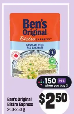 Chalo FreshCo Ben's Original Bistro Express 240-250 g offer