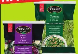 Chalo FreshCo Taylor Farms Chopped Caesar 574 g or Sweet Kale 632 g Product of USA offer