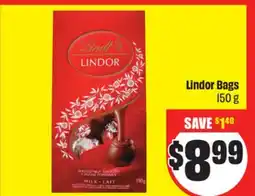 Chalo FreshCo Lindor Bags 150 g offer
