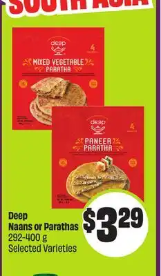 Chalo FreshCo Deep Naans or Parathas offer
