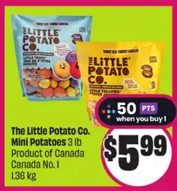 Chalo FreshCo The Little Potato Co. Mini Potatoes 3 lb Product of Canada Canada No. 1 1.36 kg offer