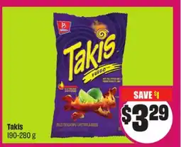 Chalo FreshCo Takis 190-280 g offer