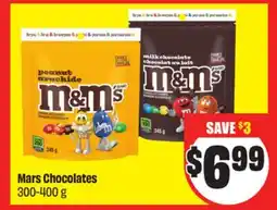 Chalo FreshCo Mars Chocolates 300-400 g offer