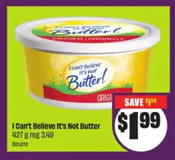 Chalo FreshCo I Can't Believe It's Not Butter 427 g offer
