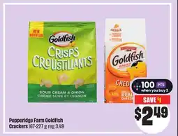 FreshCo Pepperidge Farm Goldfish Crackers 167-227 g offer
