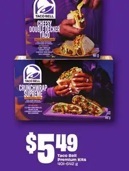 FreshCo Taco Bell Premium Kits 401-642 g offer