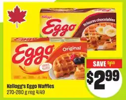 FreshCo Kellogg's Eggo waffles 270-280 g offer