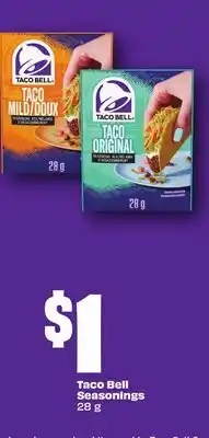 FreshCo Taco Bell Seasonings 28 g offer