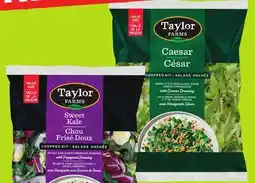FreshCo Taylor Farms Chopped Caesar 574 g or Sweet Kale 632 g Product of USA offer