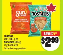 FreshCo Tostitos 205-300 g or Sunchips 205 g offer