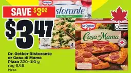 FreshCo Dr. Oetker Ristorante or Casa di Mama Pizza 320–410 g offer