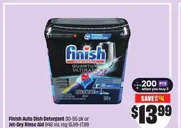 FreshCo Finish Auto Dish Detergent 30-55 pk or Jet-Dry Rinse Aid 946 mL offer