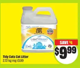 FreshCo Tidy Cats Cat Litter 2.72 kg offer