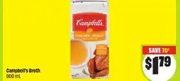 FreshCo Campbell's Broth 900 ml offer