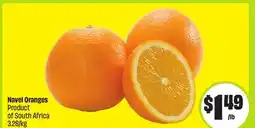 FreshCo Navel Oranges Product of South Africa 3.28/kg offer