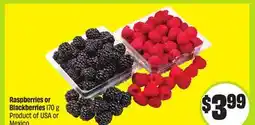 FreshCo Raspberries or Blackberries 170 g offer