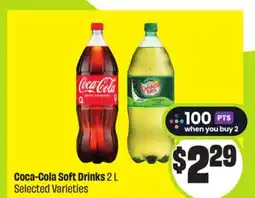 FreshCo Coca-Cola Soft Drinks 2 L Selected Varieties offer