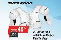 Hockey Life SHERWOOD 5030 HALL OF FAME HOCKEY SHOULDER PADS offer