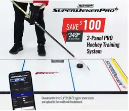 Hockey Life SUPERDEKER 2-PANEL PRO HOCKEY TRAINING SYSTEM offer