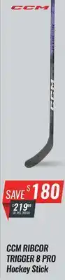Hockey Life CCM RIBCOR TRIGGER 8 PRO HOCKEY STICK offer