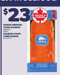 Independent City Market NANUK SMOKED COHO SALMON, 300 G offer