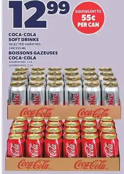 Independent City Market COCA-COLA SOFT DRINKS 24X355 ML offer