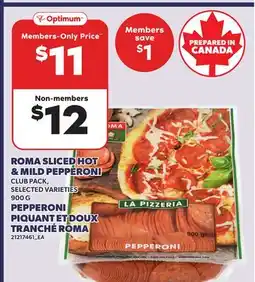 Independent City Market ROMA SLICED HOT & MILD PEPPERONI 900 G offer