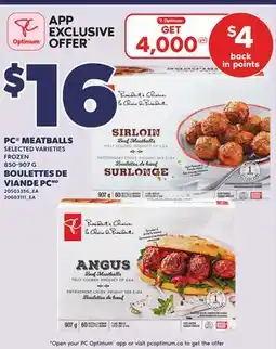 Independent City Market PC MEATBALLS offer