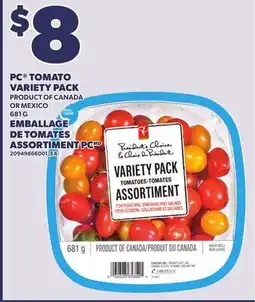 Independent City Market PC TOMATO VARIETY PACK 681 G offer