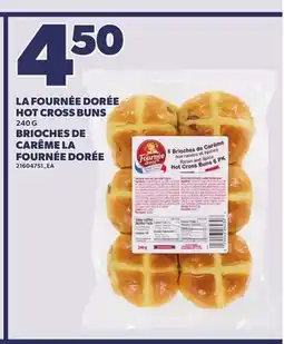 Independent City Market FOURNÉE DORÉE HOT CROSS BUNS, 240 G offer