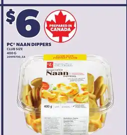 Independent City Market PC NAAN DIPPERS 400 G offer