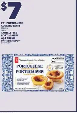 Independent City Market PC PORTUGUESE CUSTARD TARTS 360 G offer